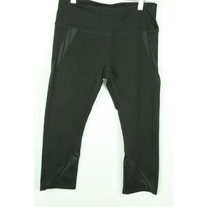 FILA Leggings XS Black Womens yoga cropped capri